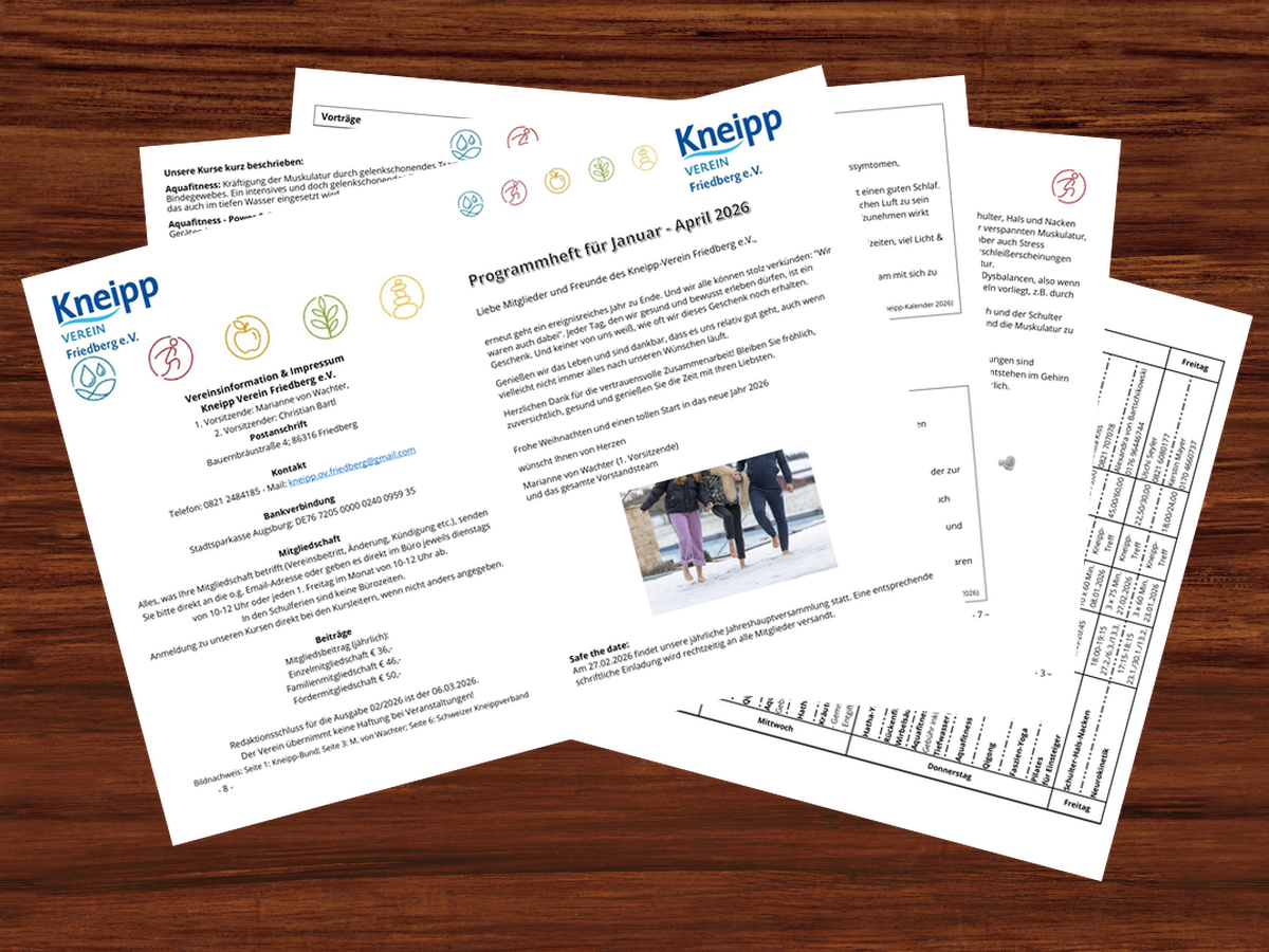 Programmheft 2026/1 Januar–April