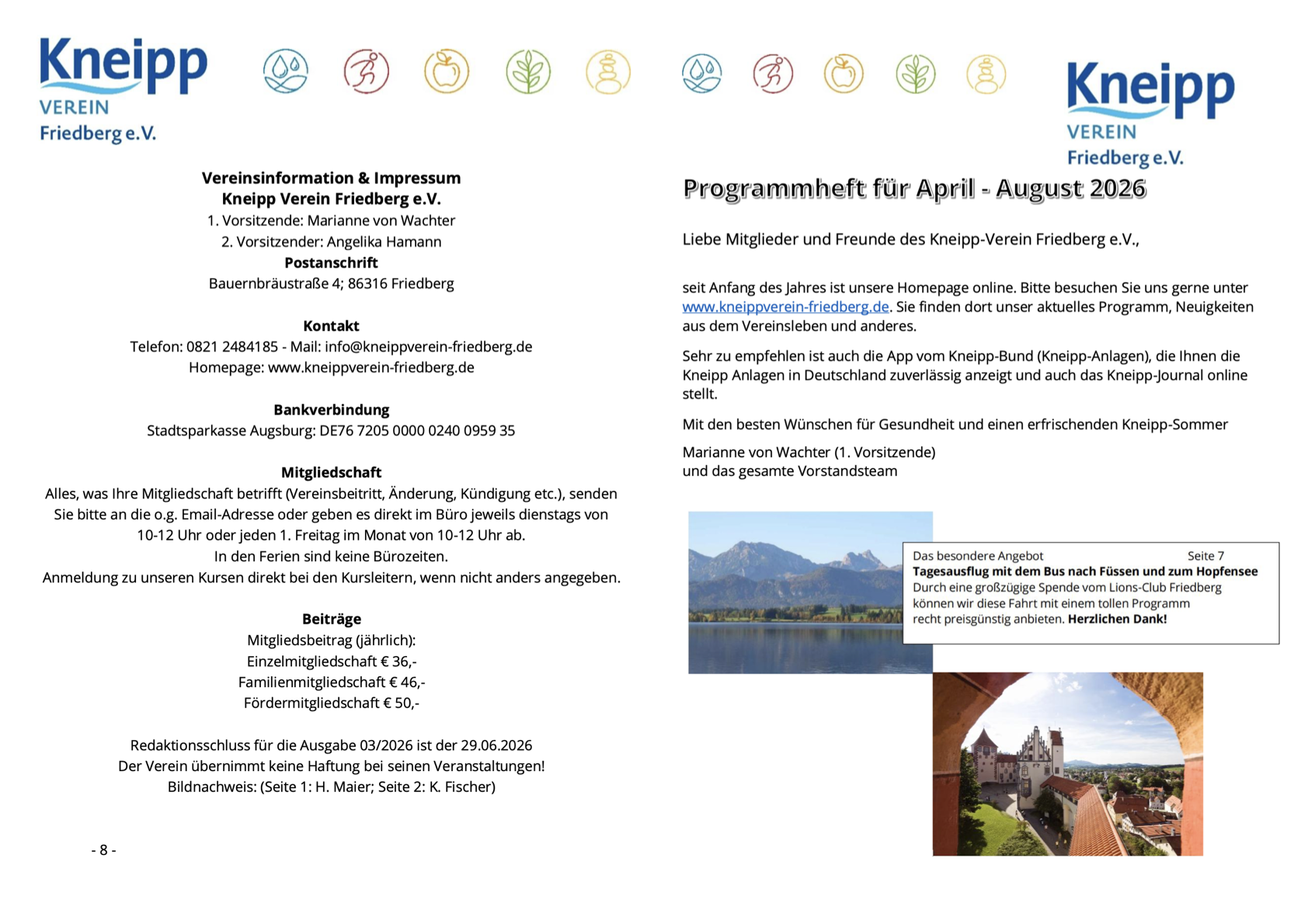 Programmheft 2026/2 April&ndash;August